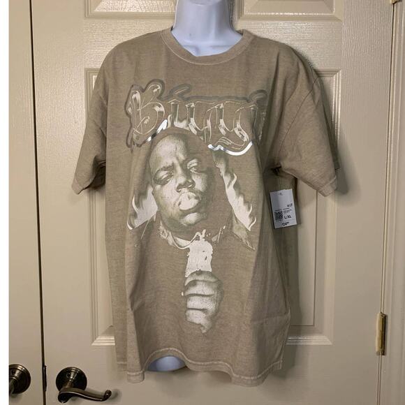 NWT Forever 21 Biggie Graphic Shirt with Foil - Picture 1 of 6